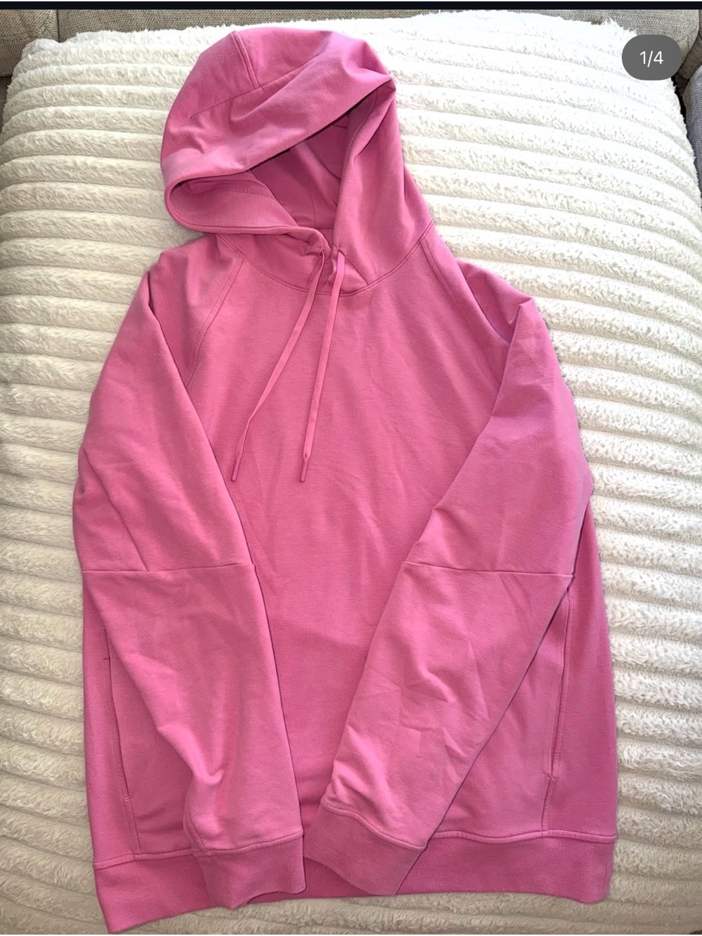 Lululemon Pink Hoodie Sweatshirt - Casual Pullover